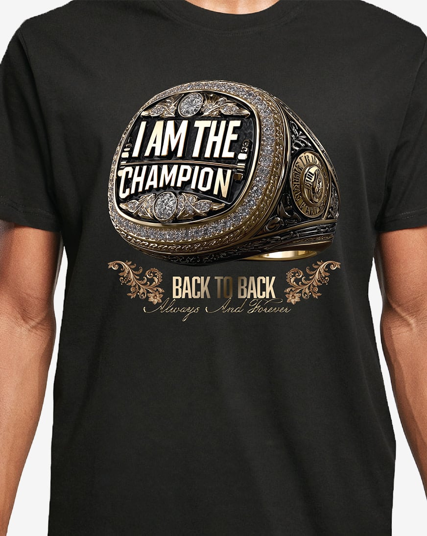 I am the Champion Ring Tee