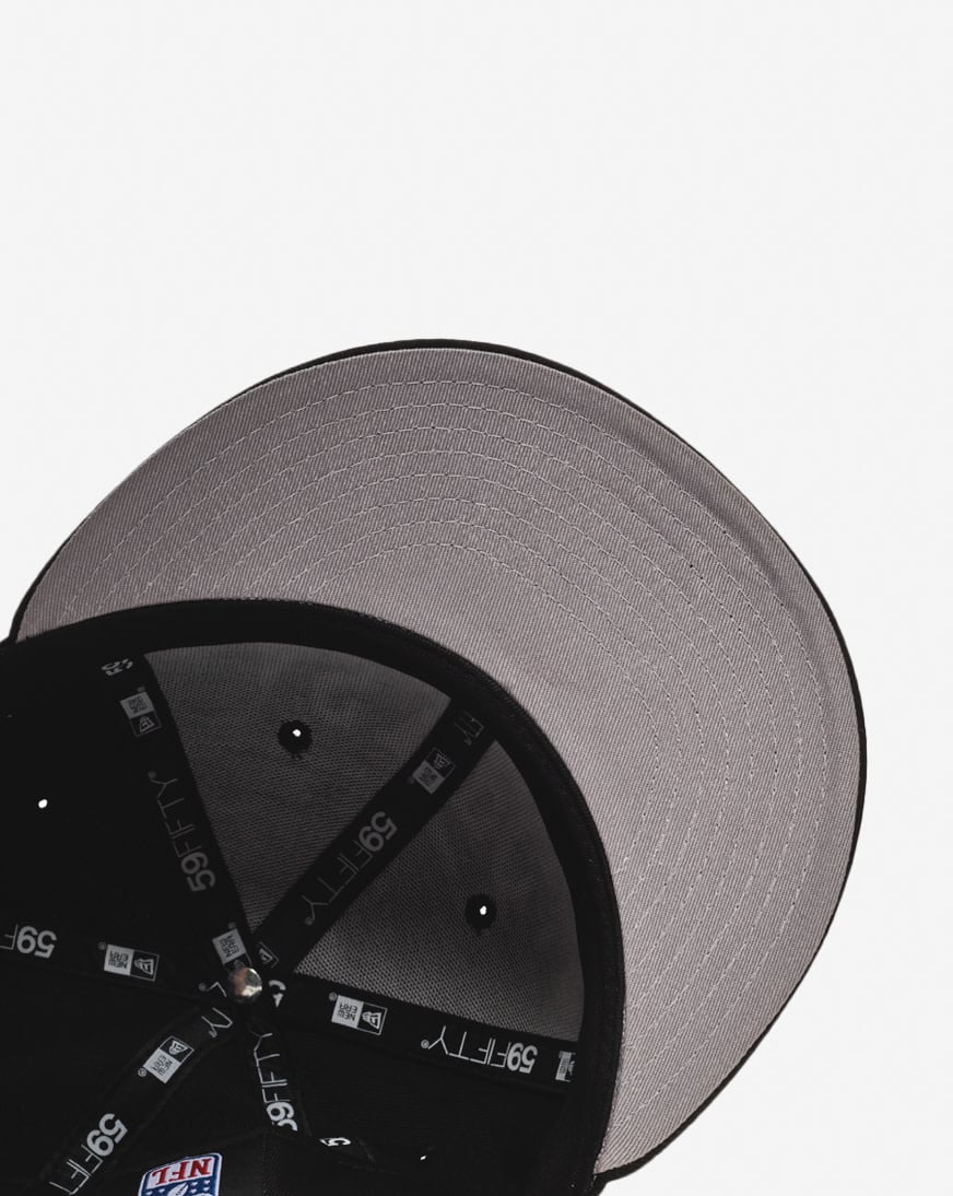 59Fifty Las Vegas Raiders Oversized Script Fitted Hat