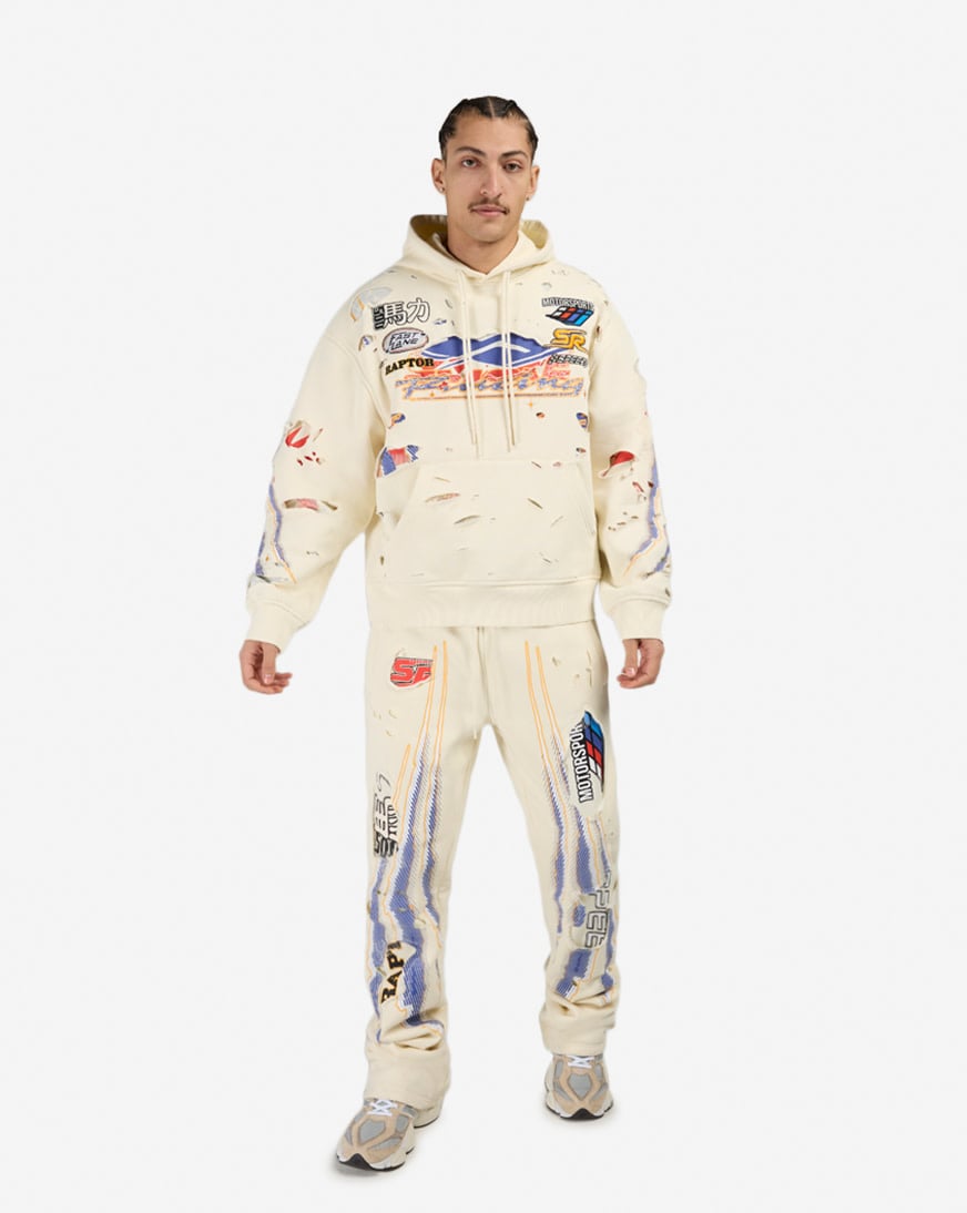 Racing Double Layer Hoodie