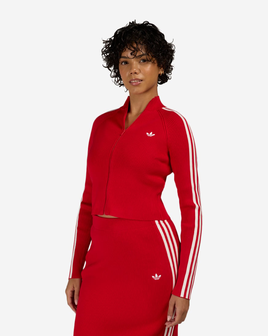 Adicolor 3-Stripes Slim Knit Track Top