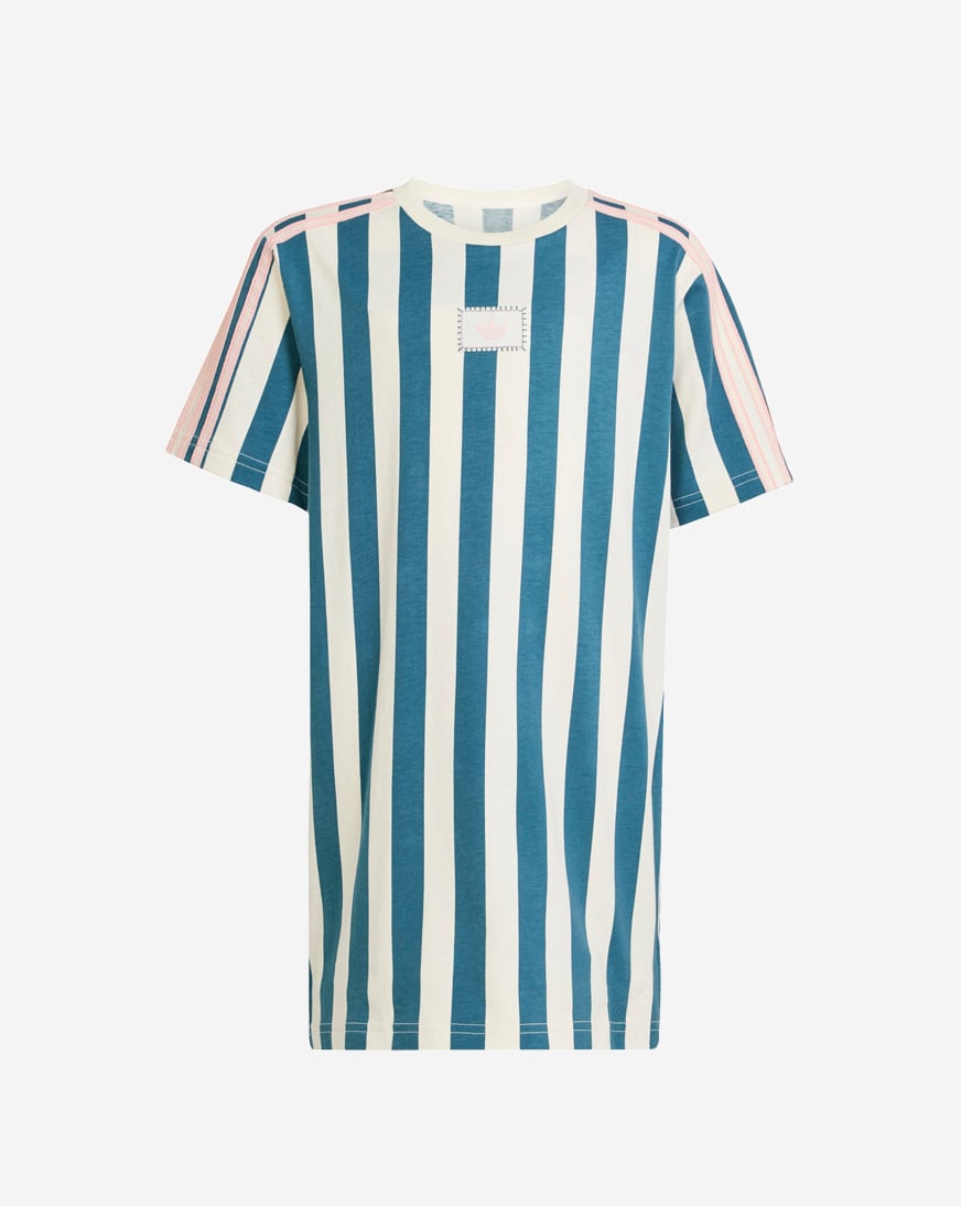 Girls Summer Glow Striped Shirt Dress