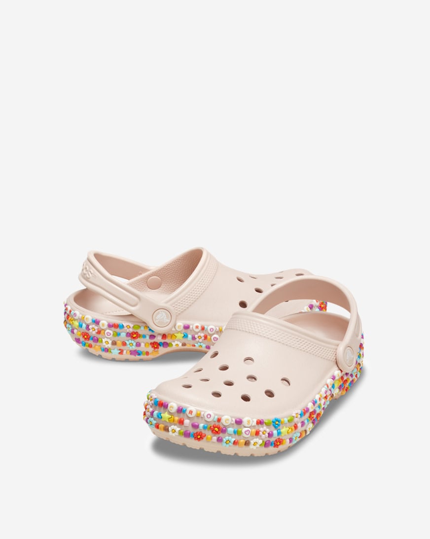 Grade School Classic Beaded Band Clog