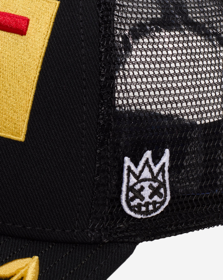 Logo Mesh Back Cult Racing Trucker Hat