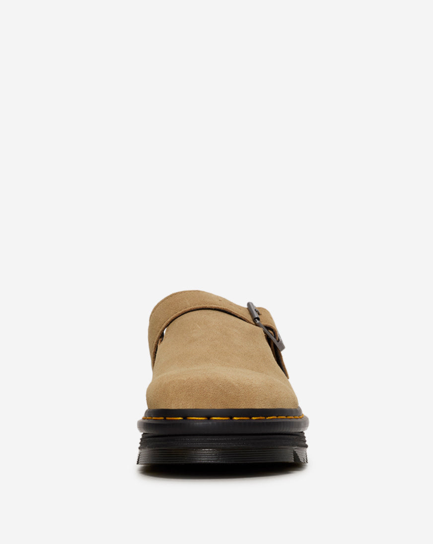 Zebzag Suede Slingback Platform Mules