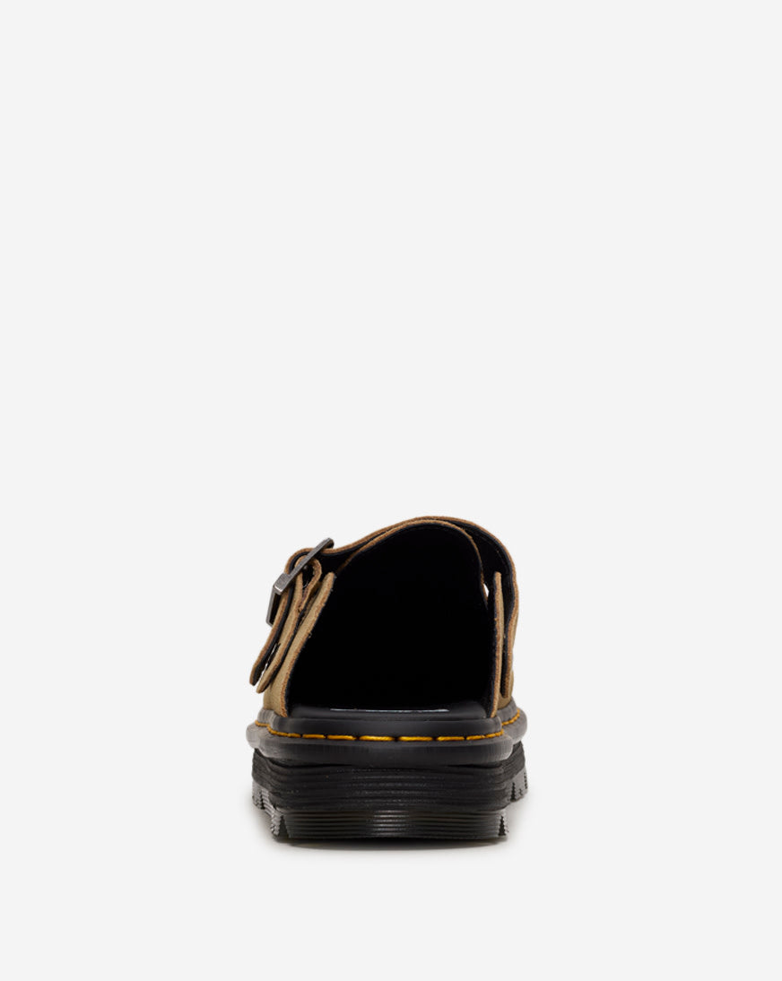 Zebzag Suede Slingback Platform Mules
