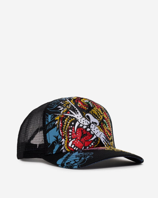 Tiger Head Trucker Hat