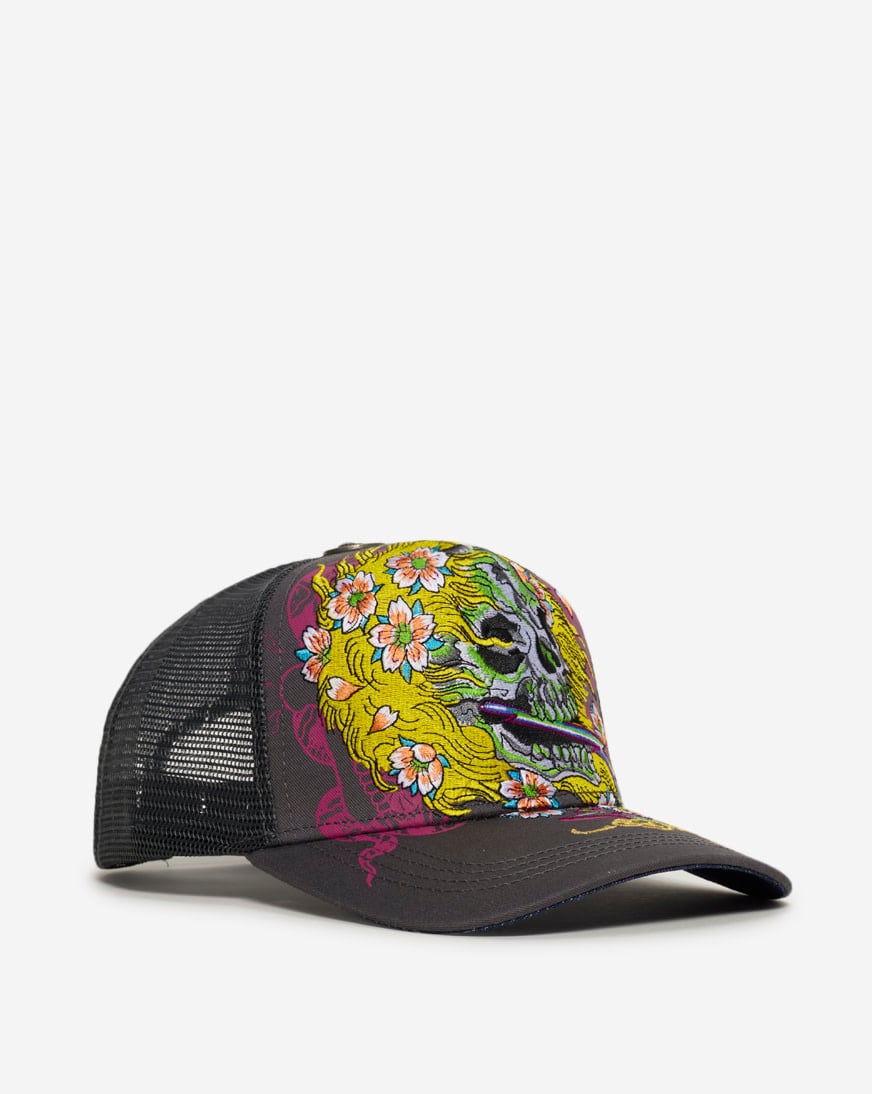 Crazy Skull Trucker Hat
