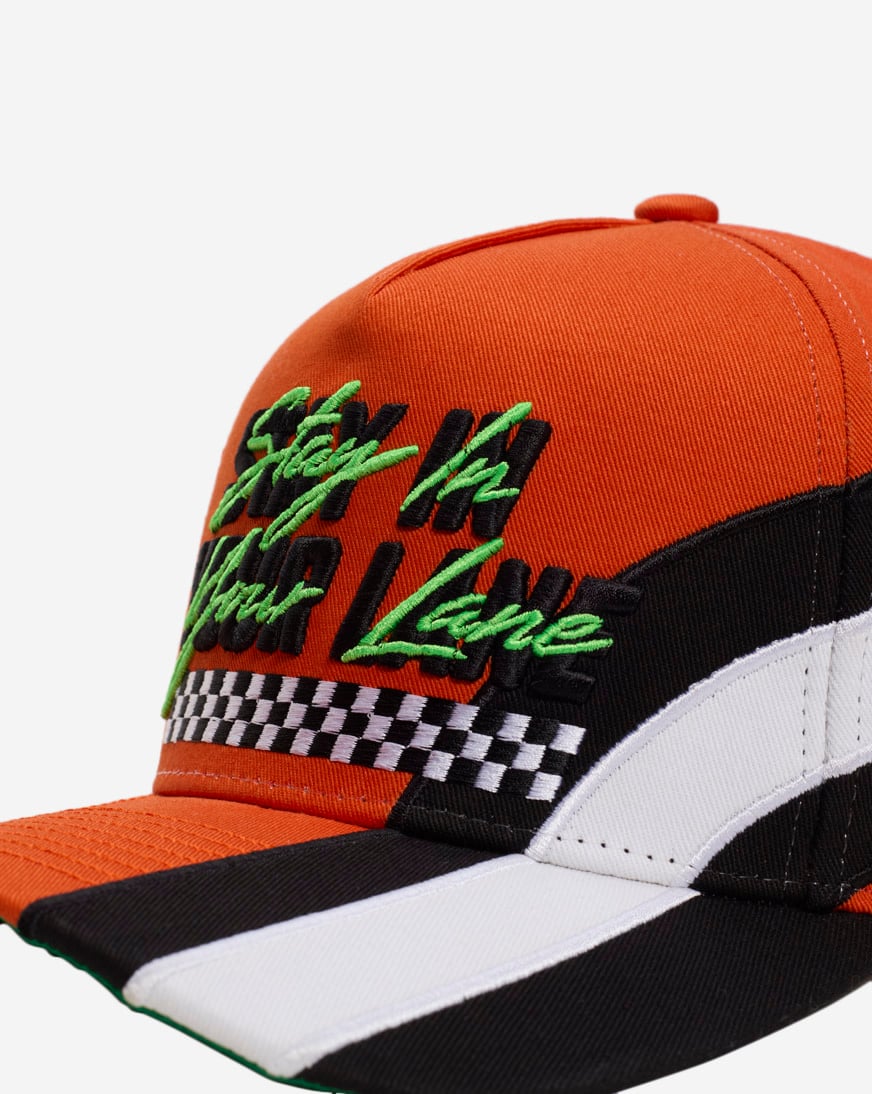 Stay In Your Lane Twill Trucker Hat