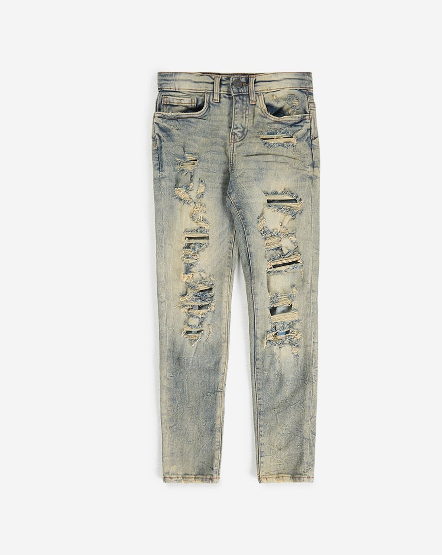 Kids' Distressed Slim Fit Jeans (8-16)