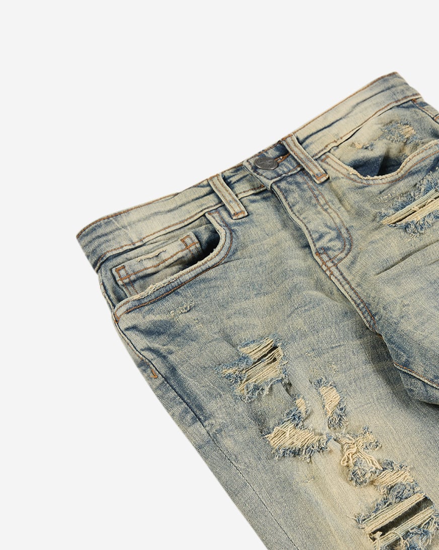 Kids' Distressed Slim Fit Jeans (8-16)