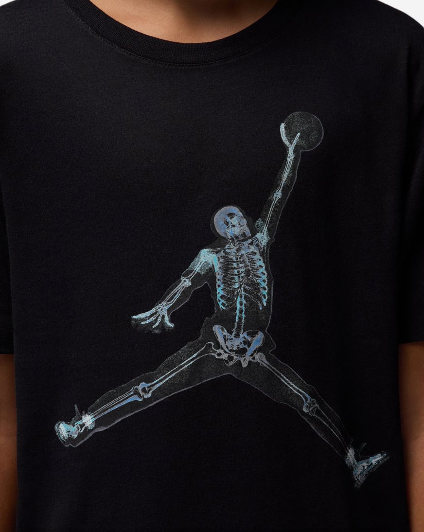 Big Kids' Skeleton Jumpman T-Shirt