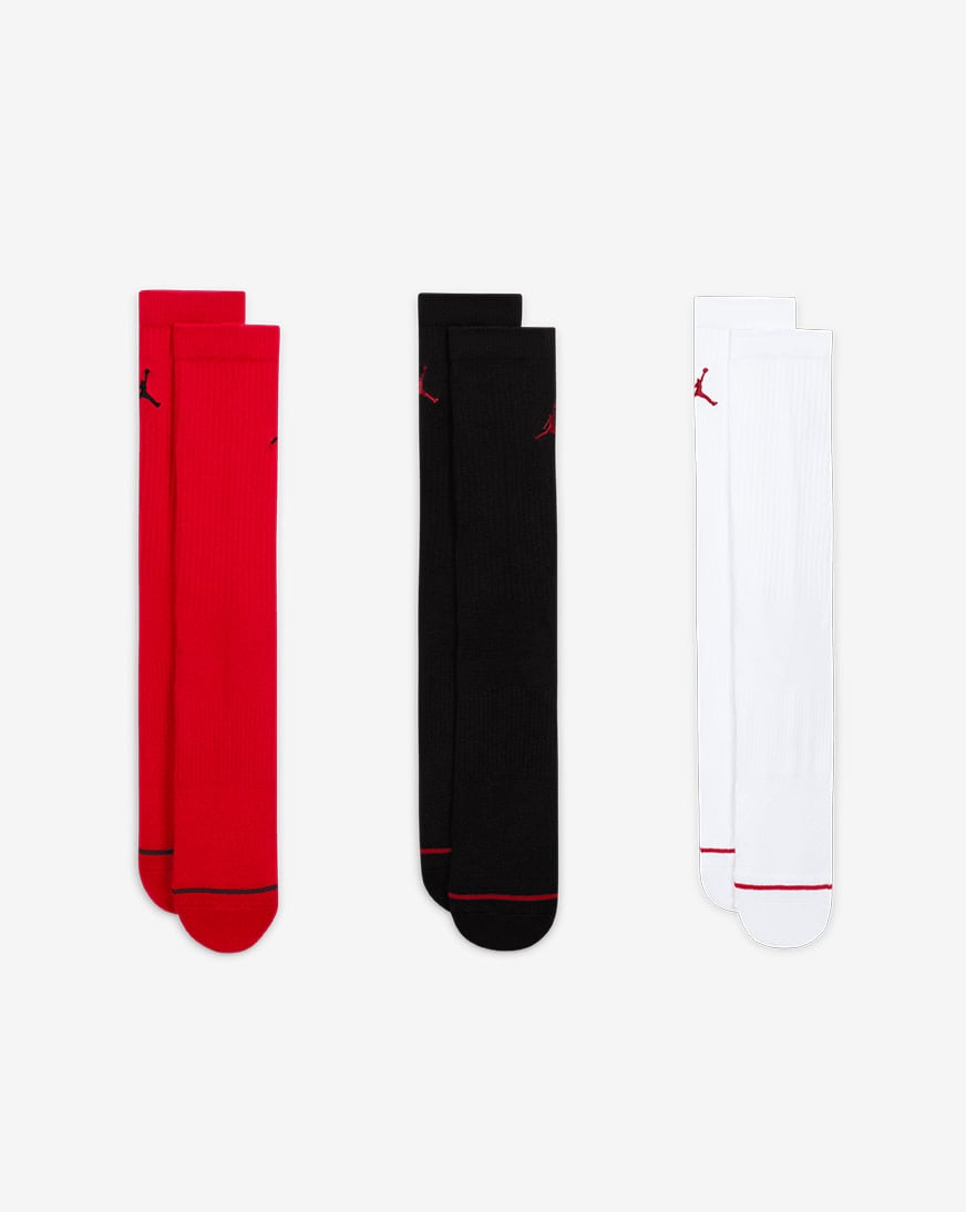 Everyday Crew 3PK Socks (L)