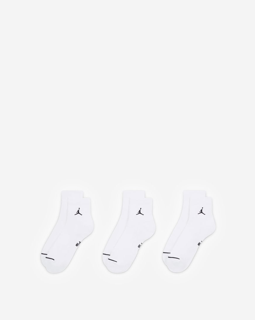 Everyday 3PK Ankle Socks - L