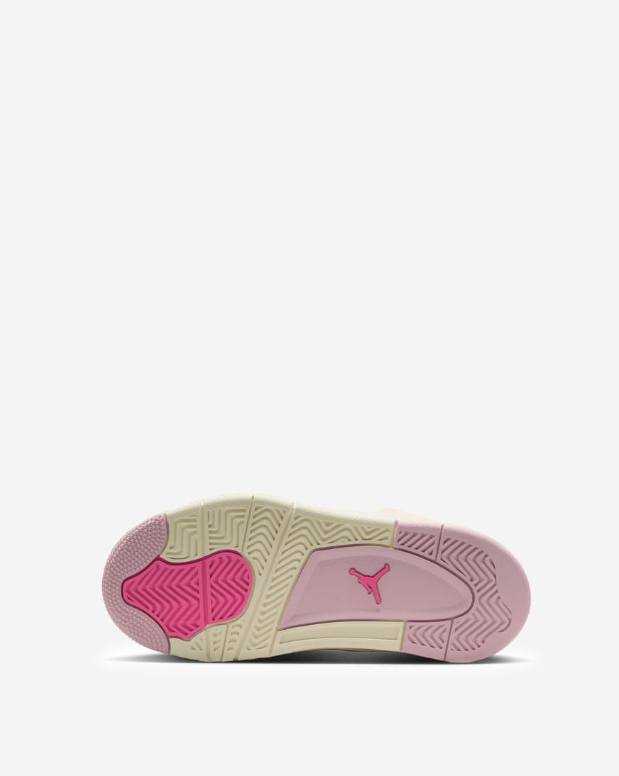 Little Kids' Air Jordan 4 Retro "Pearl Pink and Iced Carmine"