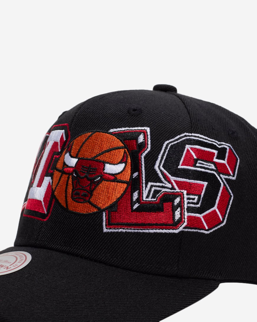Chicago Bulls Hyper Type Pro Crown Snapback Hat