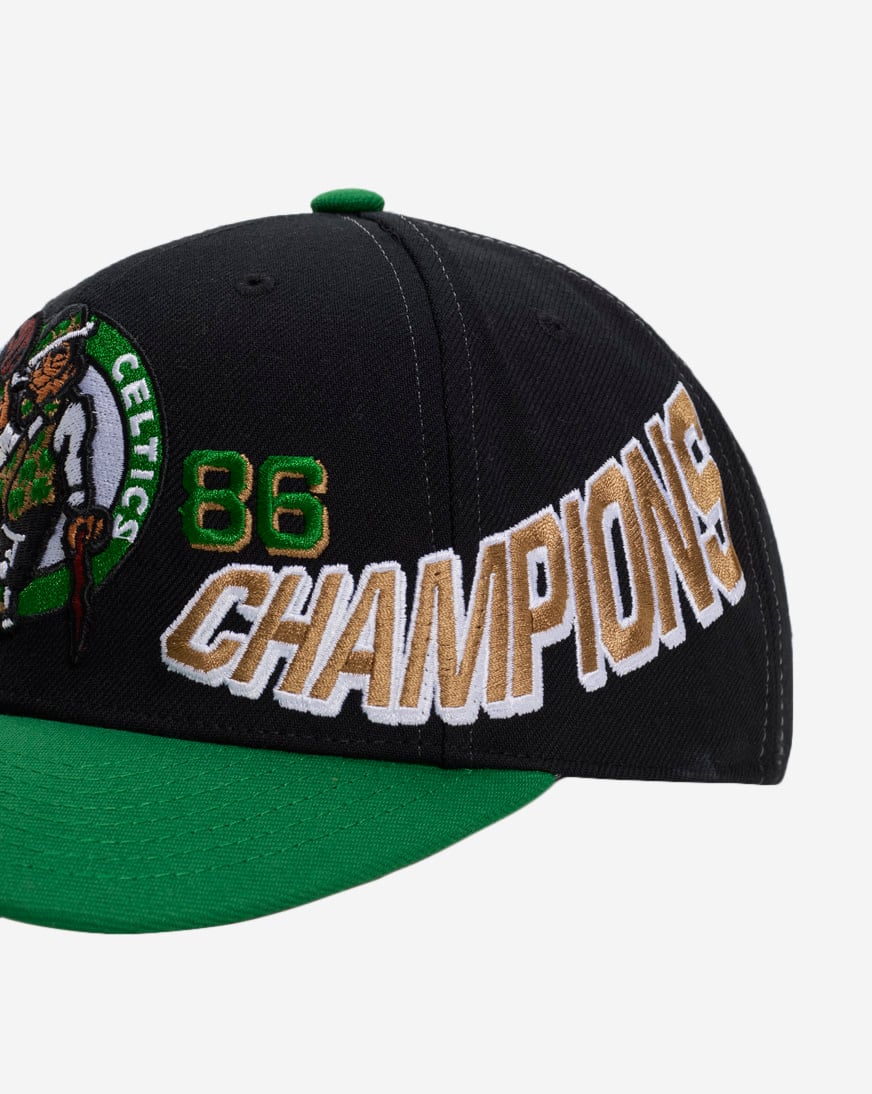 Boston Celtics Pro Crown Championship Snapback Hat