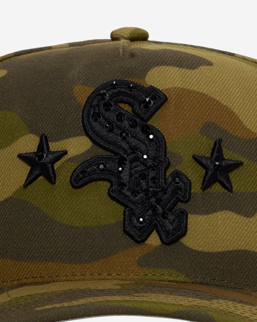 Chicago White Sox Pro Pinch Rhinestone Snapback Hat