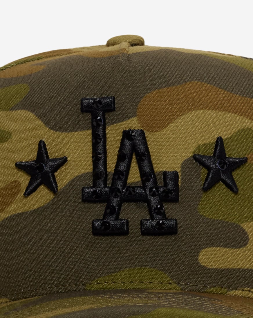 Los Angeles Dodgers Pro Pinch Rhinestone Snapback Hat