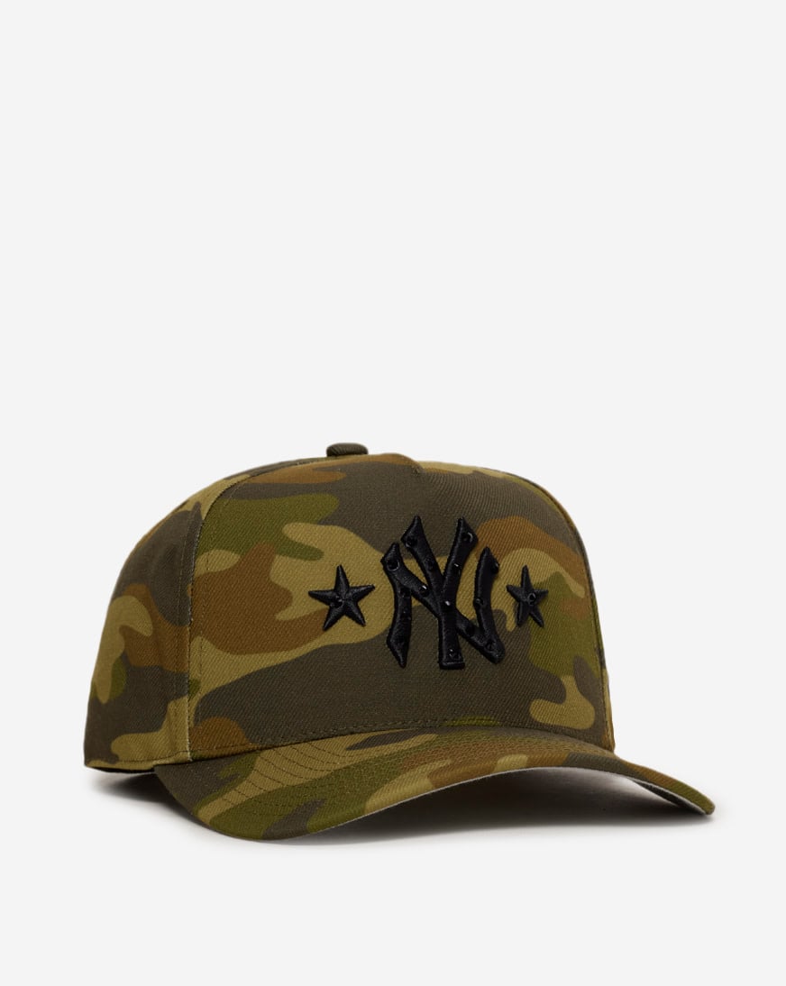New York Yankees Pro Pinch Rhinestone Snapback Hat