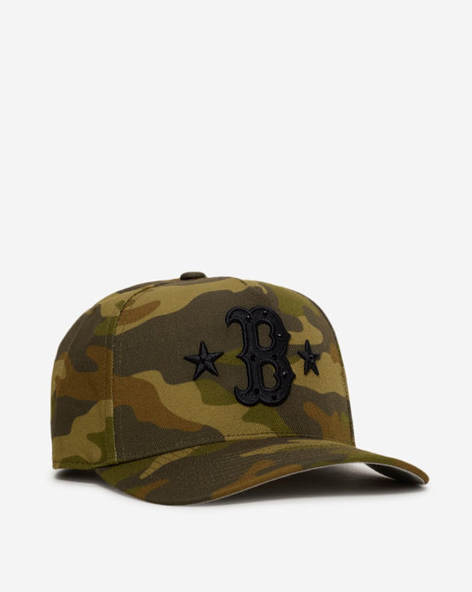 Boston Red Sox Pro Pinch Rhinestone Snapback Hat
