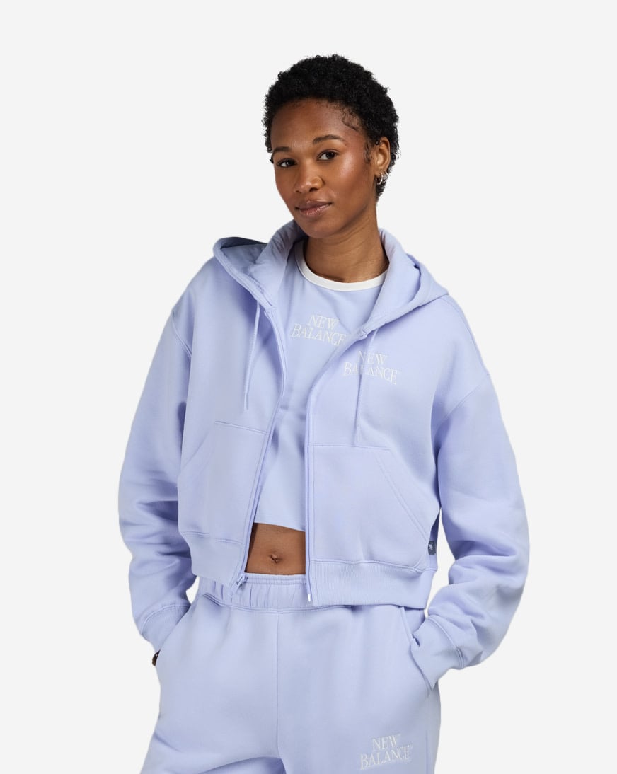 Trackside Fleece Full Zip Hoodie