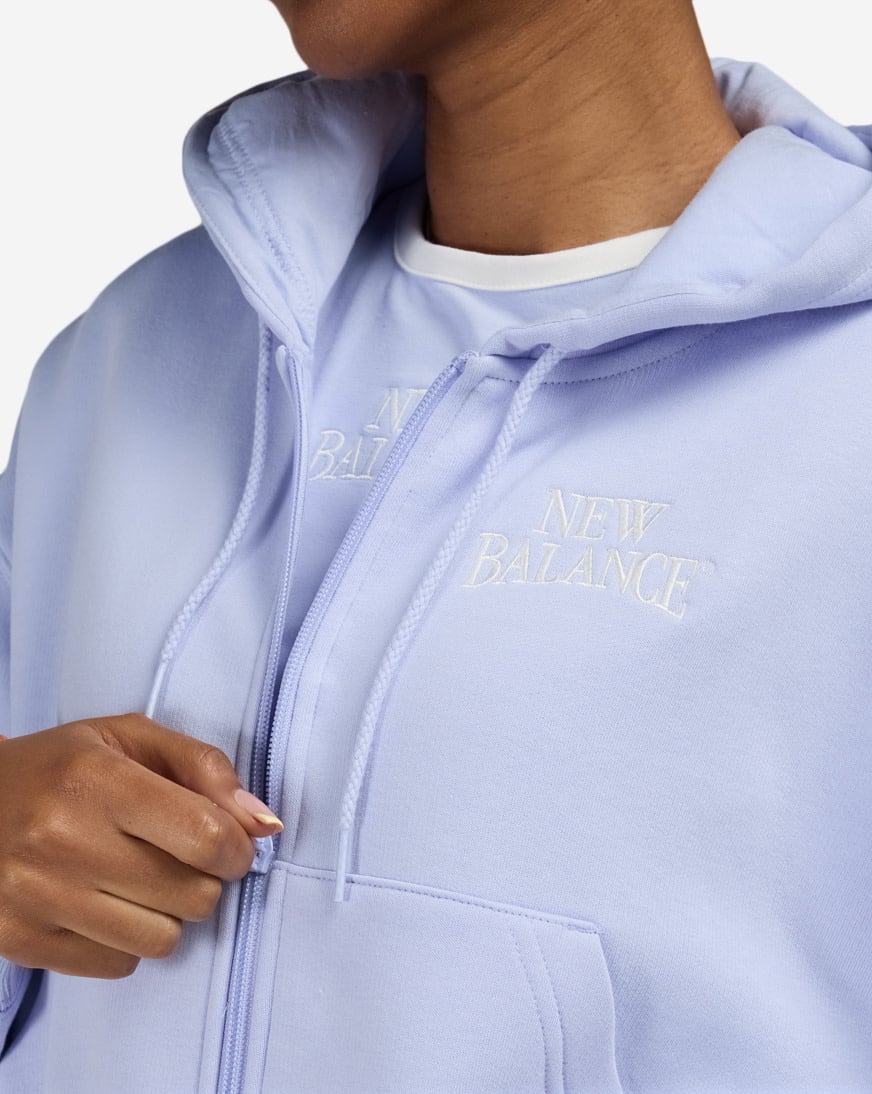 Trackside Fleece Full Zip Hoodie