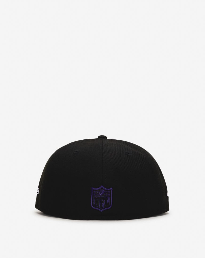 59Fifty Baltimore Ravens Oversized Script Fitted Hat