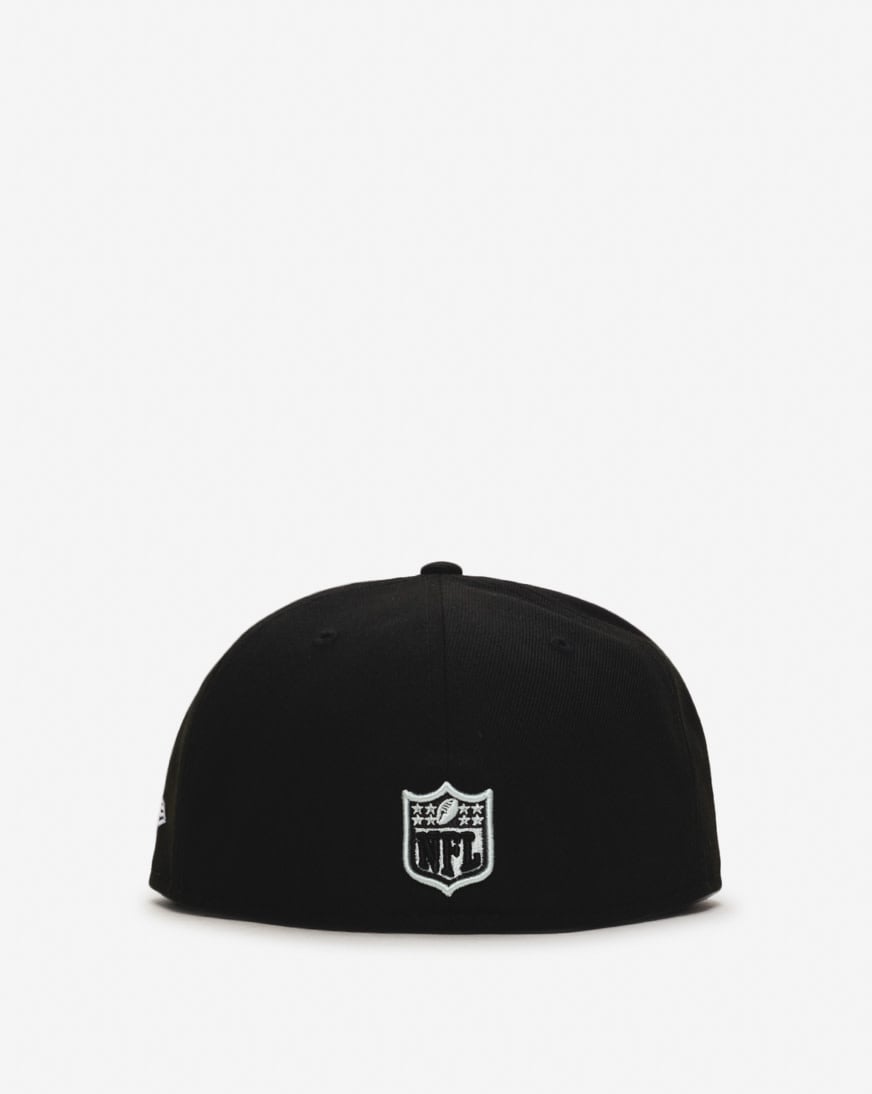 59Fifty Las Vegas Raiders Oversized Script Fitted Hat