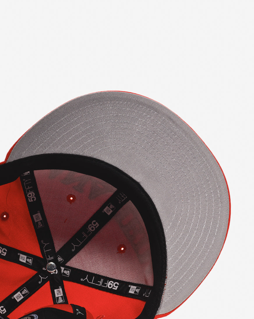 59Fifty Anaheim Ducks Oversized Script Fitted Hat