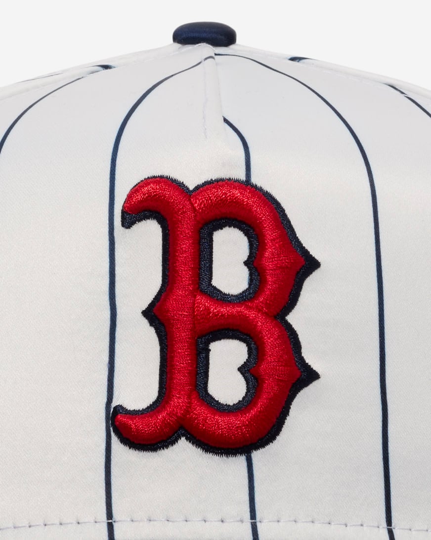 9Fifty Boston Red Sox Satin Pinstripe Snapback Hat