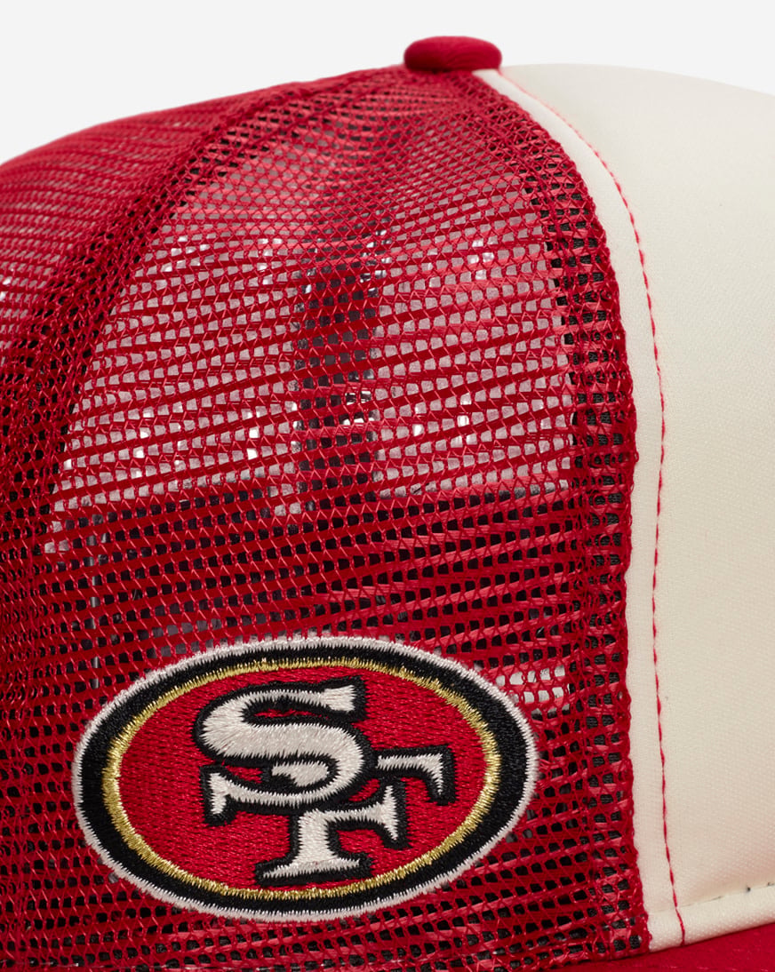 9Fifty San Francisco 49ers Cut Out A-Frame Snapback Hat