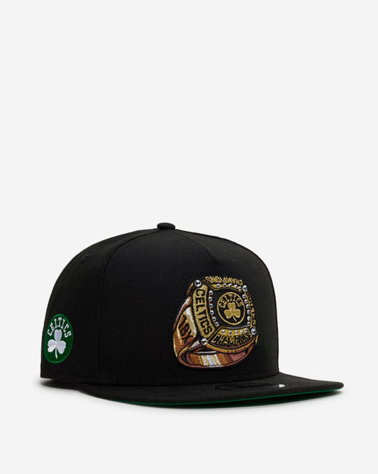 9Fifty Boston Celtics Ring A-Frame Snapback Hat