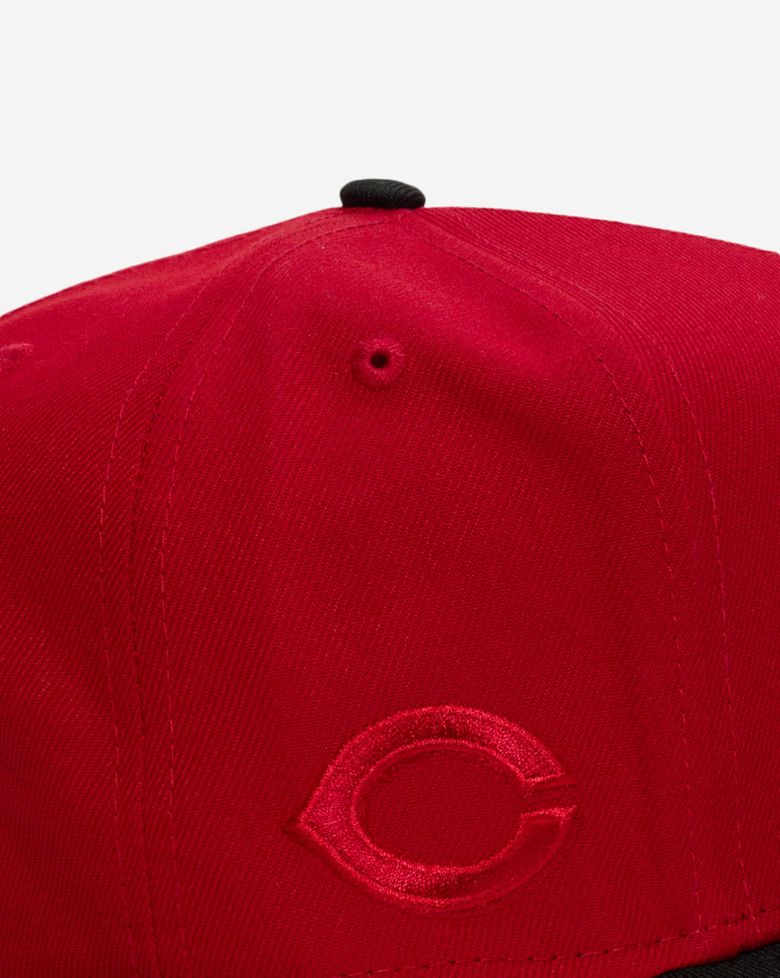 9Fifty Cincinnati Reds Cartoon A-Frame Snapback Hat