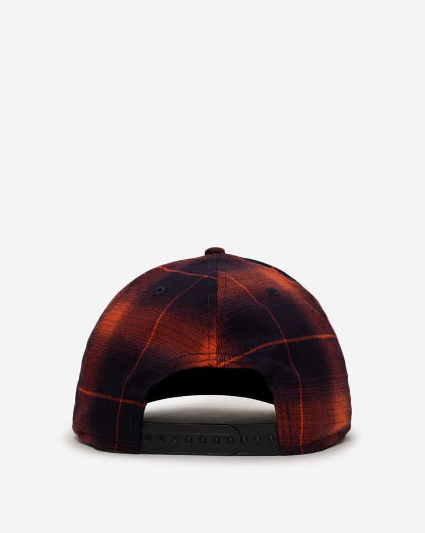 9Fifty Boston Red Sox A-Frame Plaid Snapback Hat