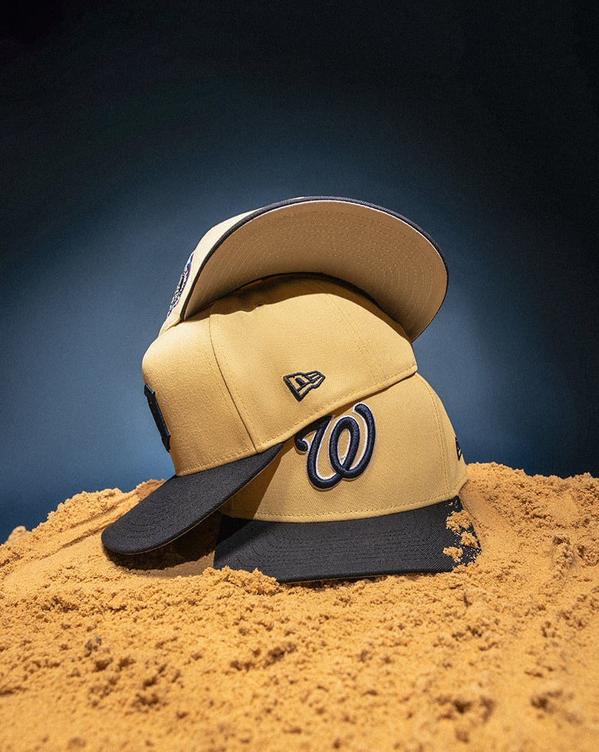 9Fifty Washington Nationals Gold A-Frame Snapback Hat