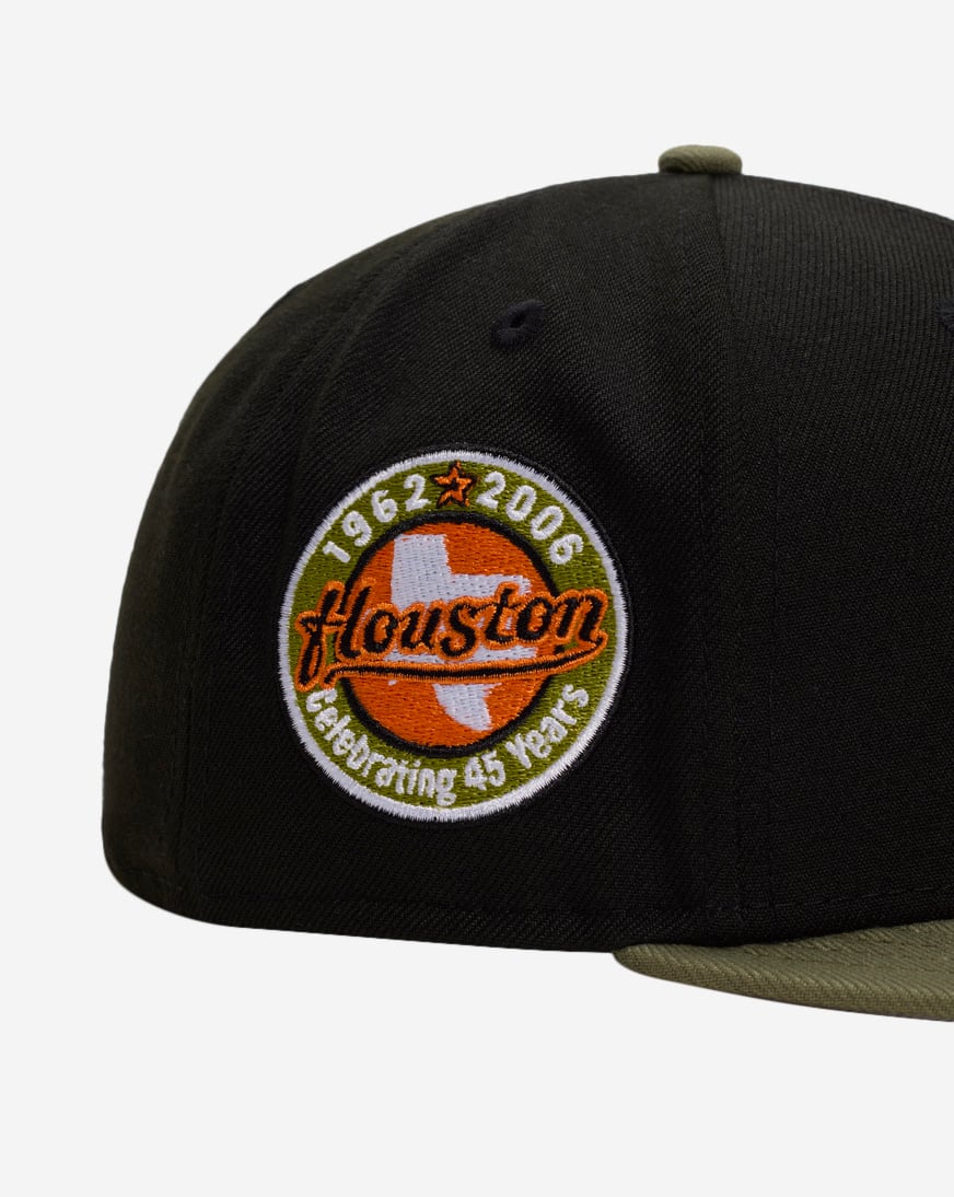 59Fifty Houston Astros Green Bark Fitted Hat