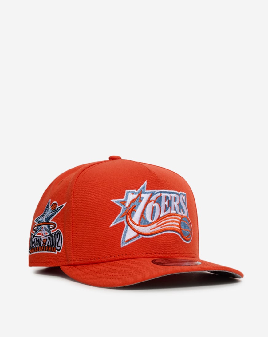 9Fifty Philadelphia 76ers A-Frame Snapback Hat