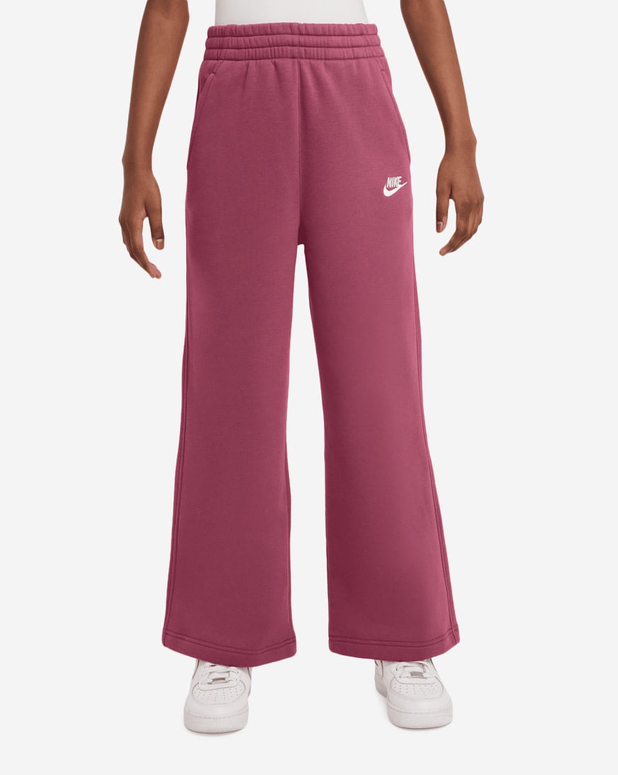 Big Kids' Club Fleece Wide Leg Pants