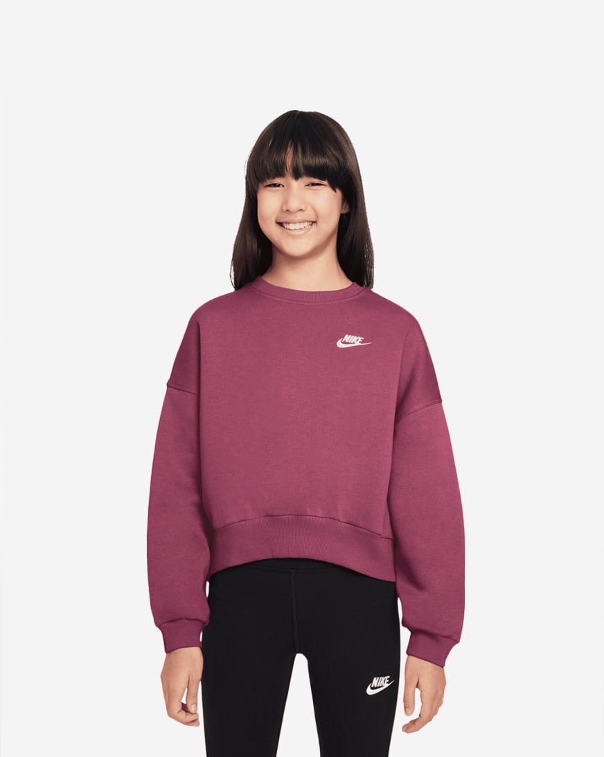Big Kids' NSW Club Fleece Boxy Crewneck