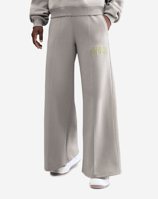 NSW Phoenix Fleece Wide-Leg Contrast Sweatpants