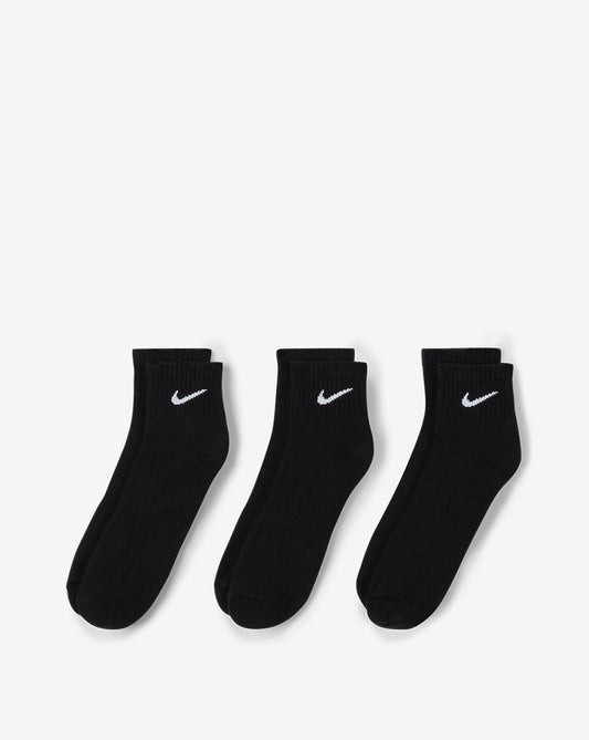 3Pk Everyday Quarter Cushion Socks