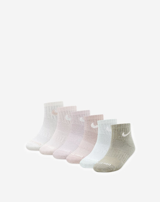 Little Kids' Dri-FIT Performance Basics Quarter Socks