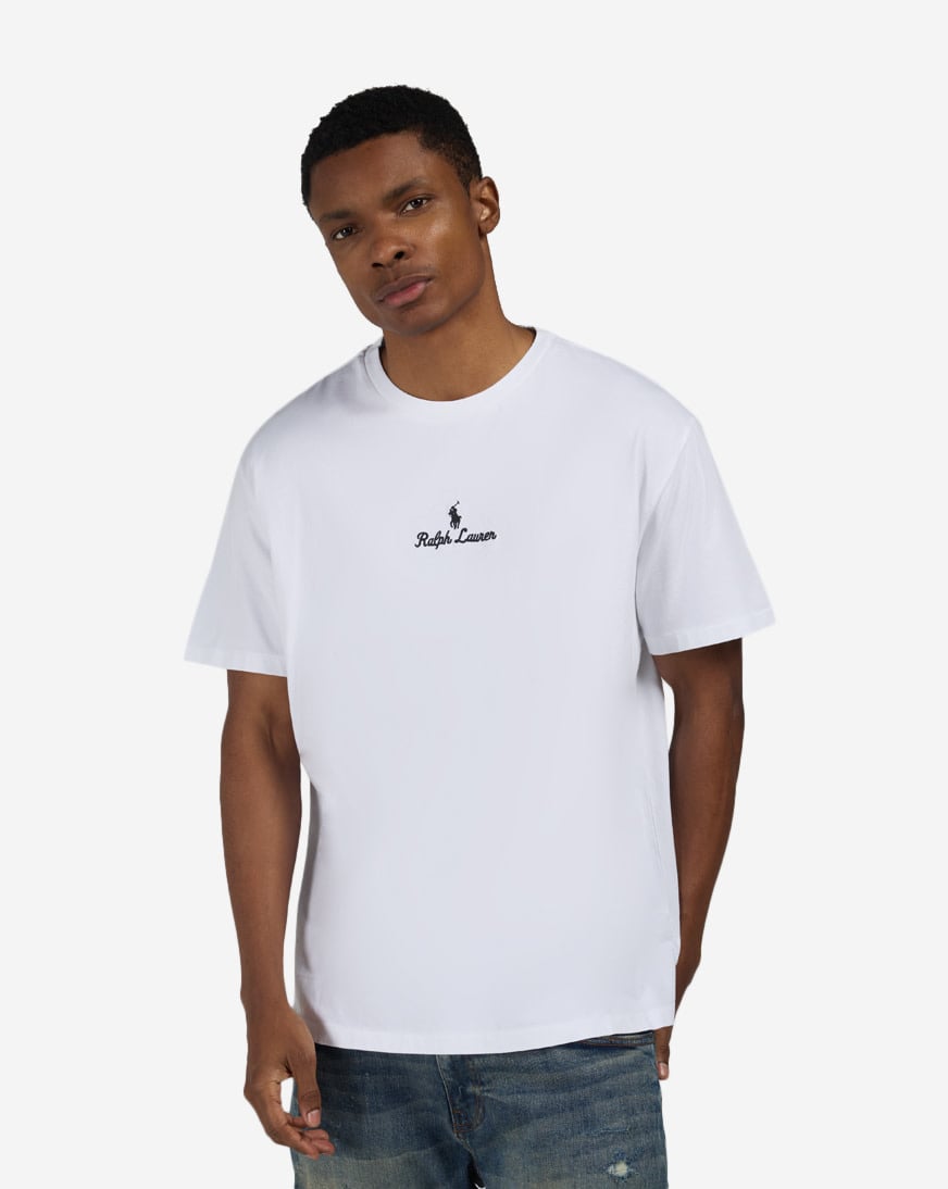 Jersey Knit RL Script Graphic T-Shirt