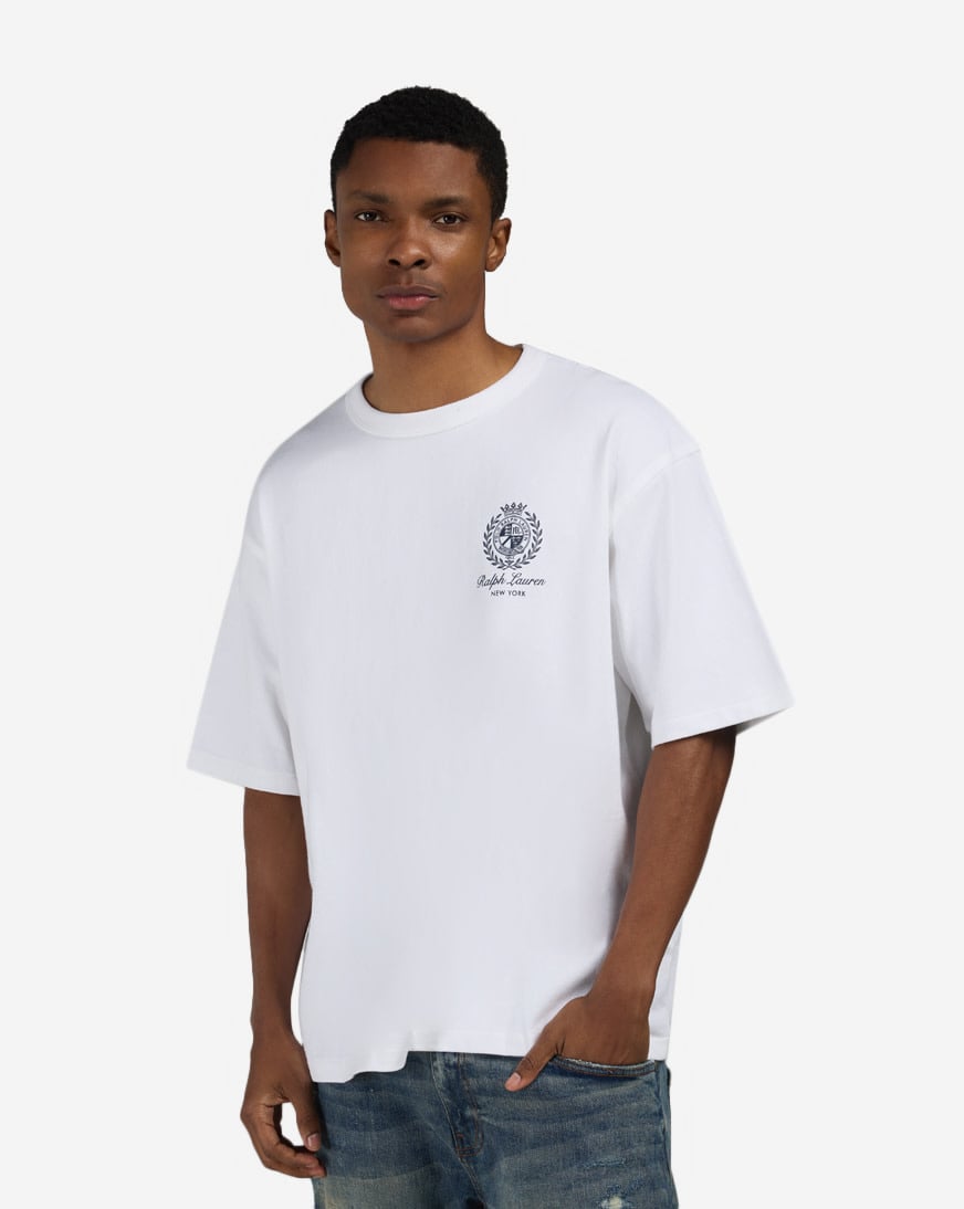 Jersey Knit RL Script Graphic T-Shirt
