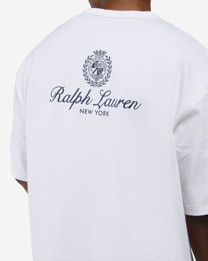 Jersey Knit RL Script Graphic T-Shirt