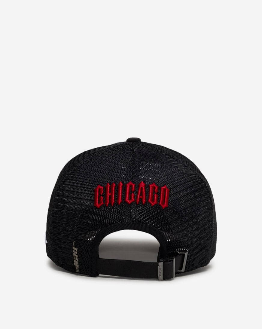 Chicago Bulls Breakout Wool Blend Pro Pinch Snapback Hat
