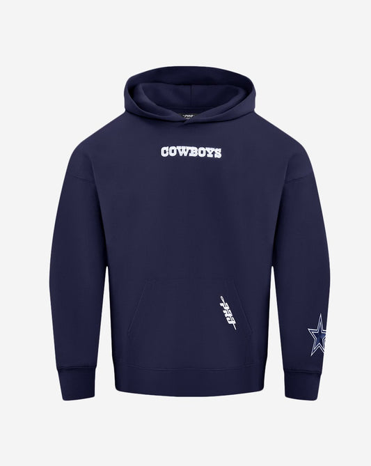 Dallas Cowboys Wingspam Drop Shoulder Pull Over Hoodie