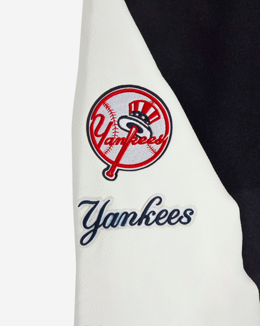 Big Boys' New York Yankees Classic Wool Varsity Jacket