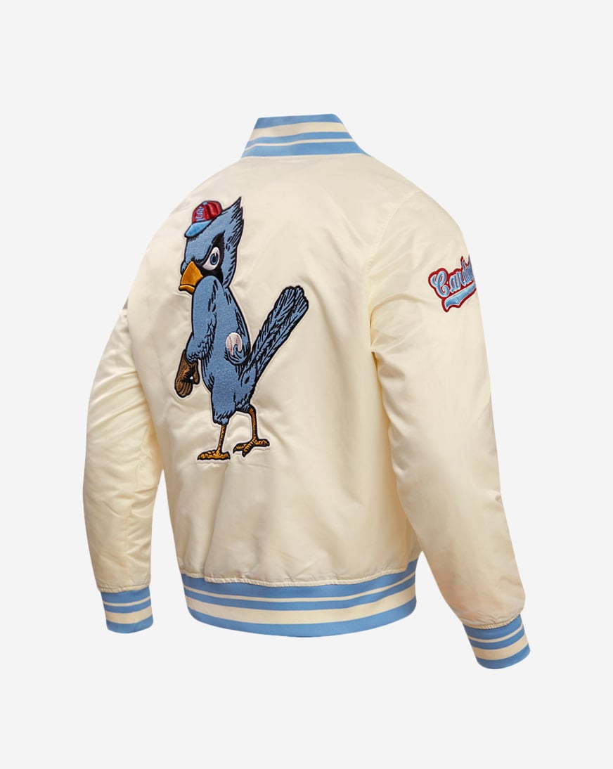 St. Louis Cardinals Retro Short Sleeve Classic Rib Satin Jacket