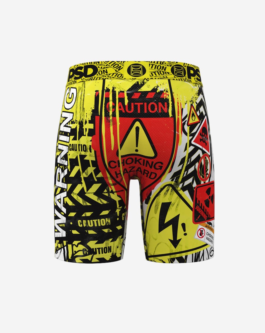Caution Boxer Briefs